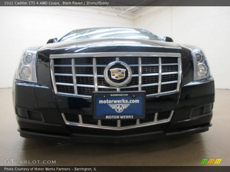 Black Raven / Ebony/Ebony 2012 Cadillac CTS 4 AWD Coupe