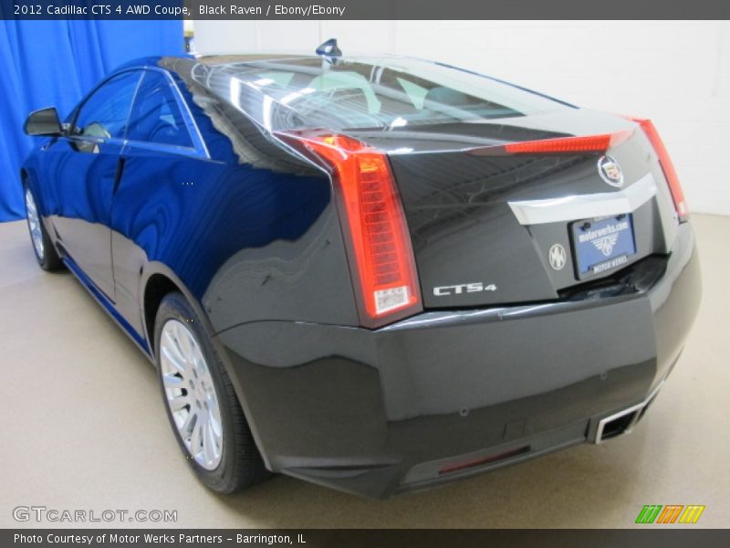 Black Raven / Ebony/Ebony 2012 Cadillac CTS 4 AWD Coupe
