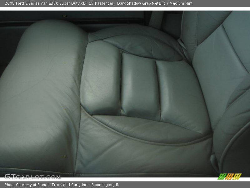 Dark Shadow Grey Metallic / Medium Flint 2008 Ford E Series Van E350 Super Duty XLT 15 Passenger