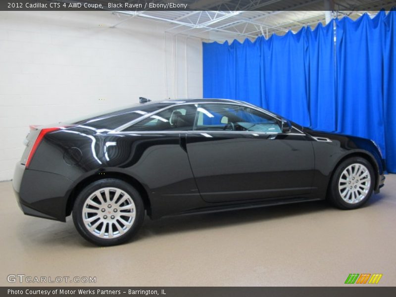 Black Raven / Ebony/Ebony 2012 Cadillac CTS 4 AWD Coupe
