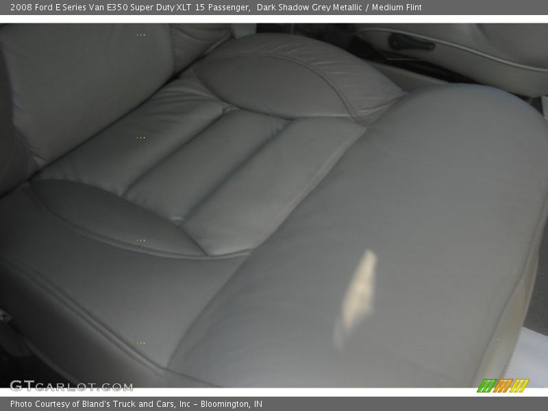 Dark Shadow Grey Metallic / Medium Flint 2008 Ford E Series Van E350 Super Duty XLT 15 Passenger