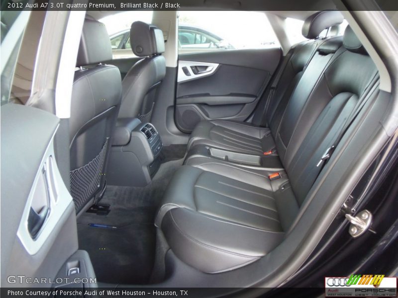 Brilliant Black / Black 2012 Audi A7 3.0T quattro Premium