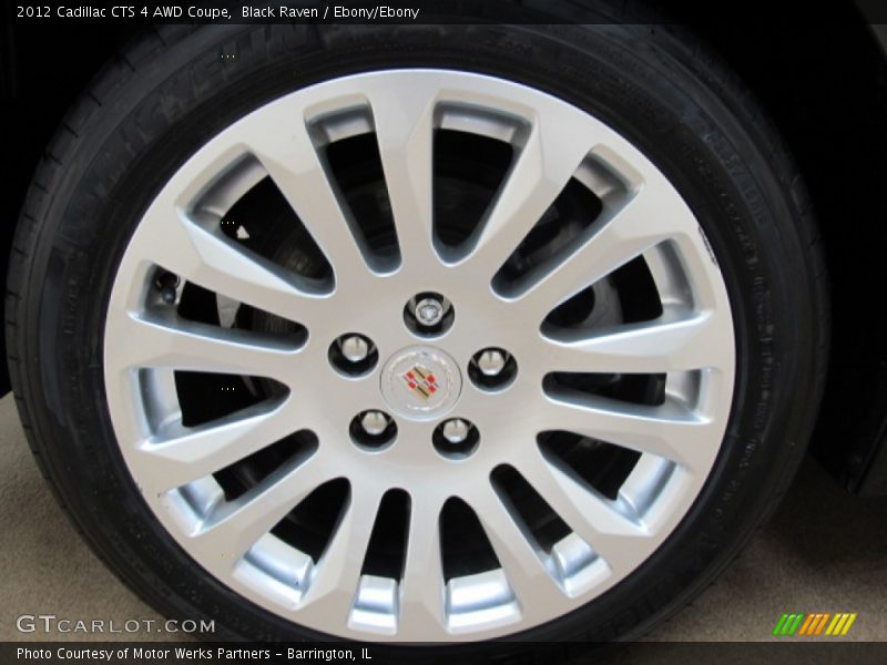  2012 CTS 4 AWD Coupe Wheel