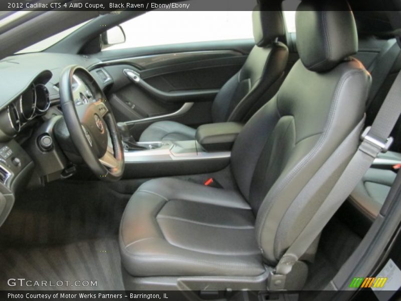  2012 CTS 4 AWD Coupe Ebony/Ebony Interior