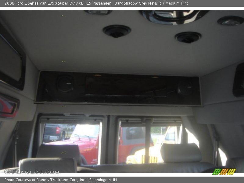 Dark Shadow Grey Metallic / Medium Flint 2008 Ford E Series Van E350 Super Duty XLT 15 Passenger