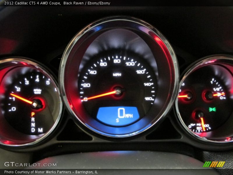 Black Raven / Ebony/Ebony 2012 Cadillac CTS 4 AWD Coupe