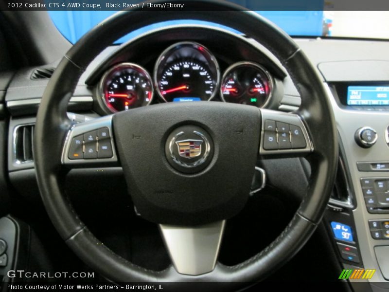  2012 CTS 4 AWD Coupe Steering Wheel