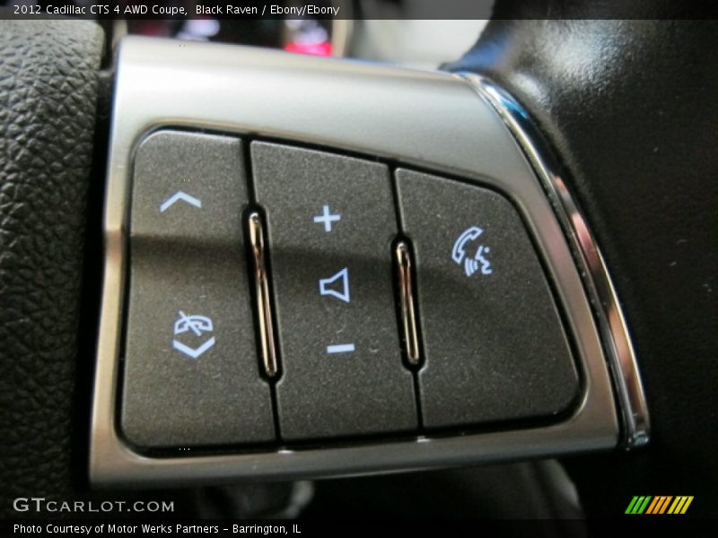 Controls of 2012 CTS 4 AWD Coupe