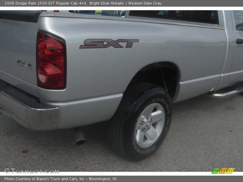 Bright Silver Metallic / Medium Slate Gray 2008 Dodge Ram 1500 SXT Regular Cab 4x4