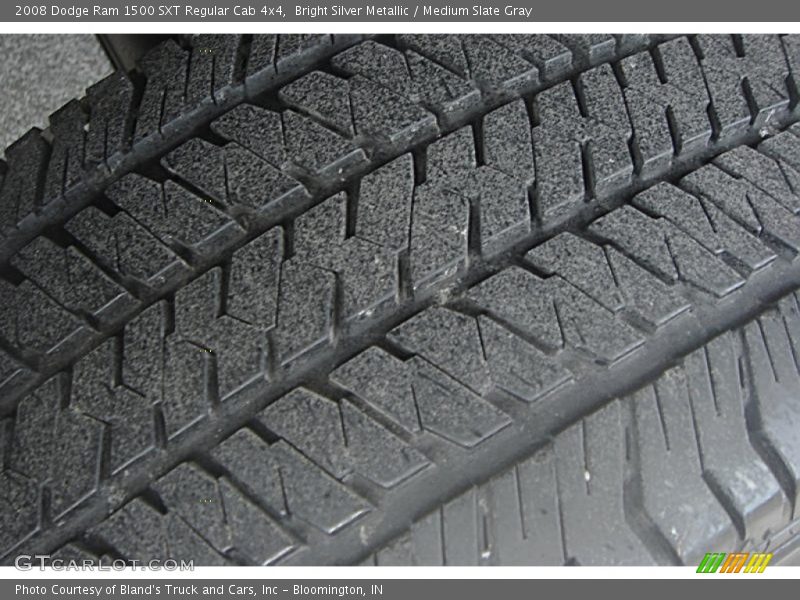 Bright Silver Metallic / Medium Slate Gray 2008 Dodge Ram 1500 SXT Regular Cab 4x4