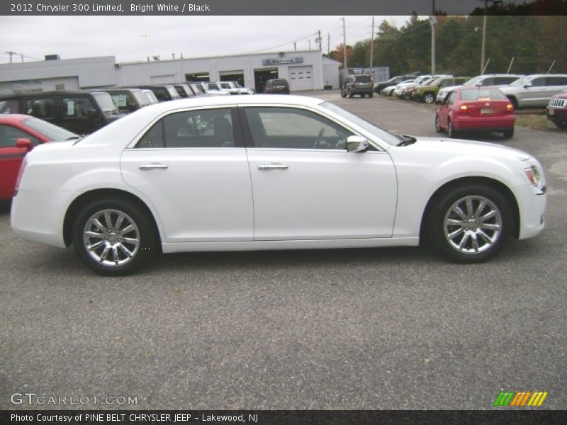 Bright White / Black 2012 Chrysler 300 Limited