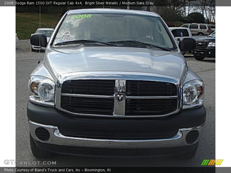 Bright Silver Metallic / Medium Slate Gray 2008 Dodge Ram 1500 SXT Regular Cab 4x4