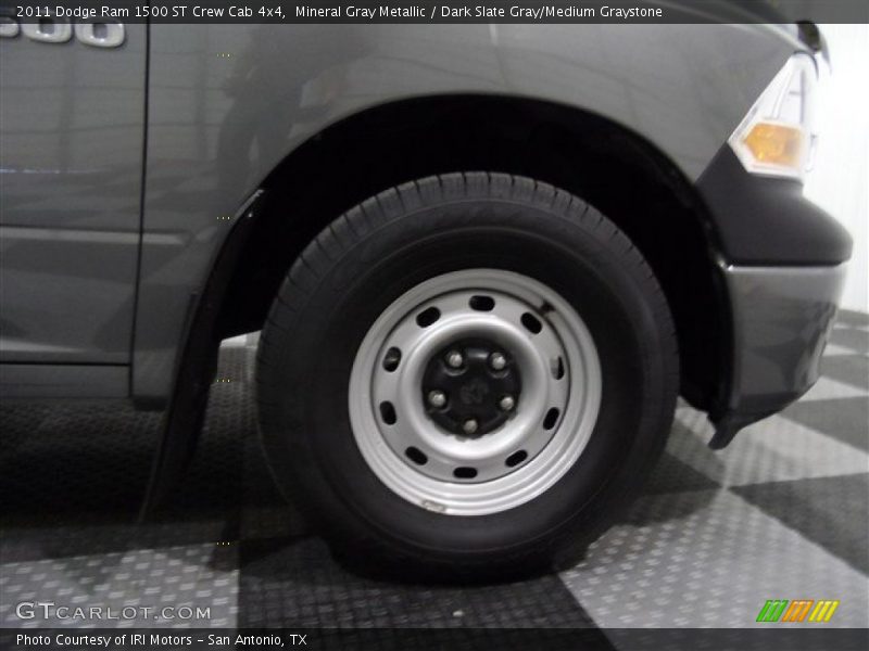 Mineral Gray Metallic / Dark Slate Gray/Medium Graystone 2011 Dodge Ram 1500 ST Crew Cab 4x4