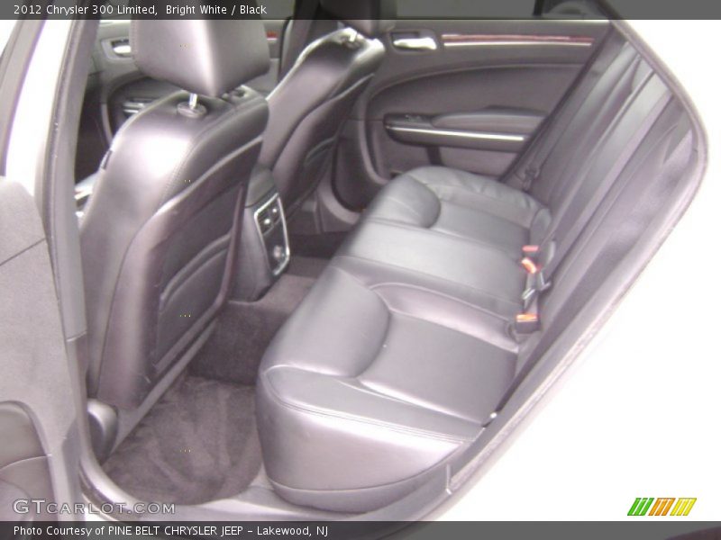 Bright White / Black 2012 Chrysler 300 Limited