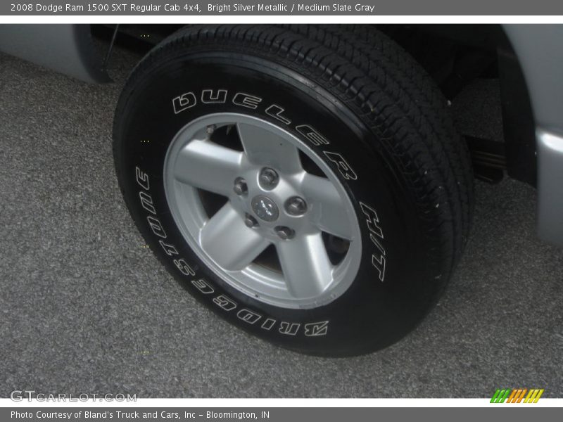 Bright Silver Metallic / Medium Slate Gray 2008 Dodge Ram 1500 SXT Regular Cab 4x4