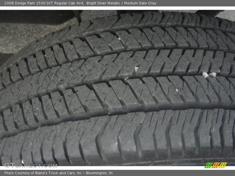 Bright Silver Metallic / Medium Slate Gray 2008 Dodge Ram 1500 SXT Regular Cab 4x4