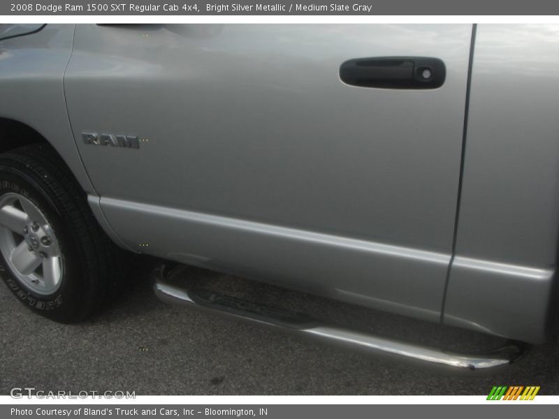 Bright Silver Metallic / Medium Slate Gray 2008 Dodge Ram 1500 SXT Regular Cab 4x4