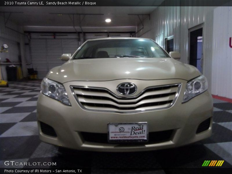 Sandy Beach Metallic / Bisque 2010 Toyota Camry LE