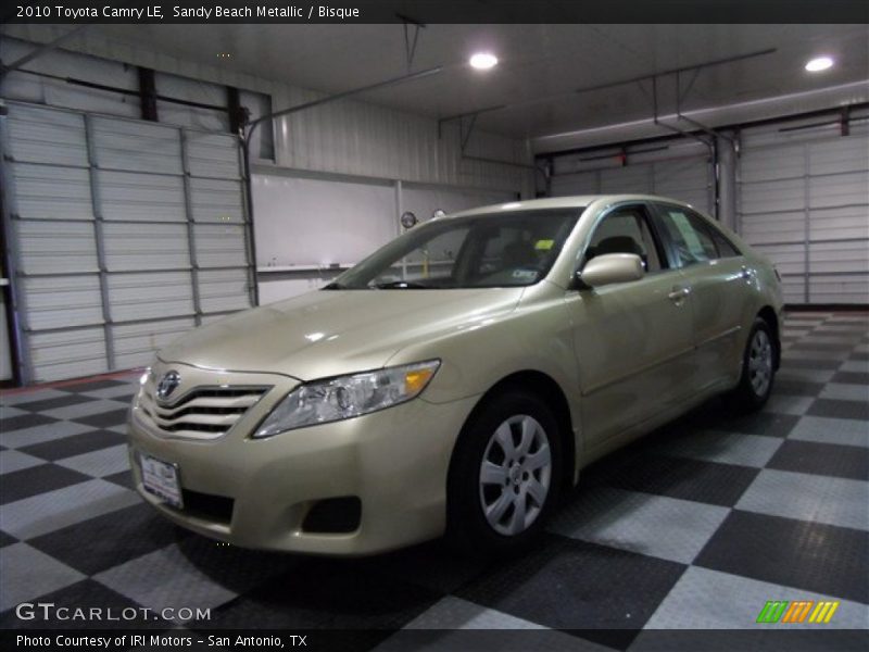 Sandy Beach Metallic / Bisque 2010 Toyota Camry LE