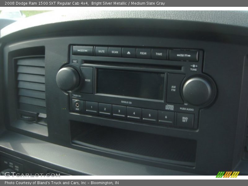 Bright Silver Metallic / Medium Slate Gray 2008 Dodge Ram 1500 SXT Regular Cab 4x4