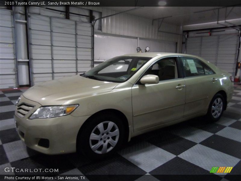 Sandy Beach Metallic / Bisque 2010 Toyota Camry LE