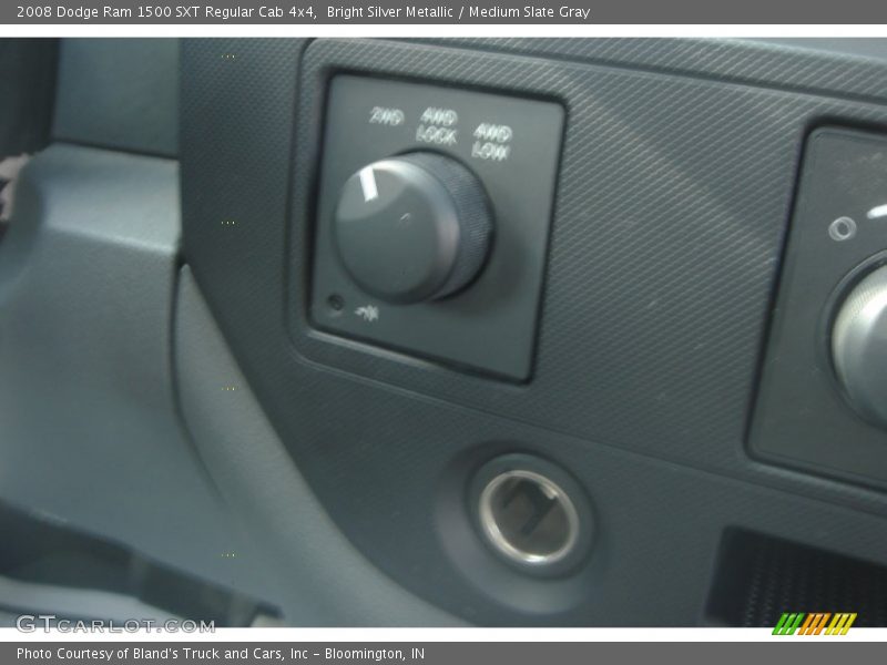 Bright Silver Metallic / Medium Slate Gray 2008 Dodge Ram 1500 SXT Regular Cab 4x4
