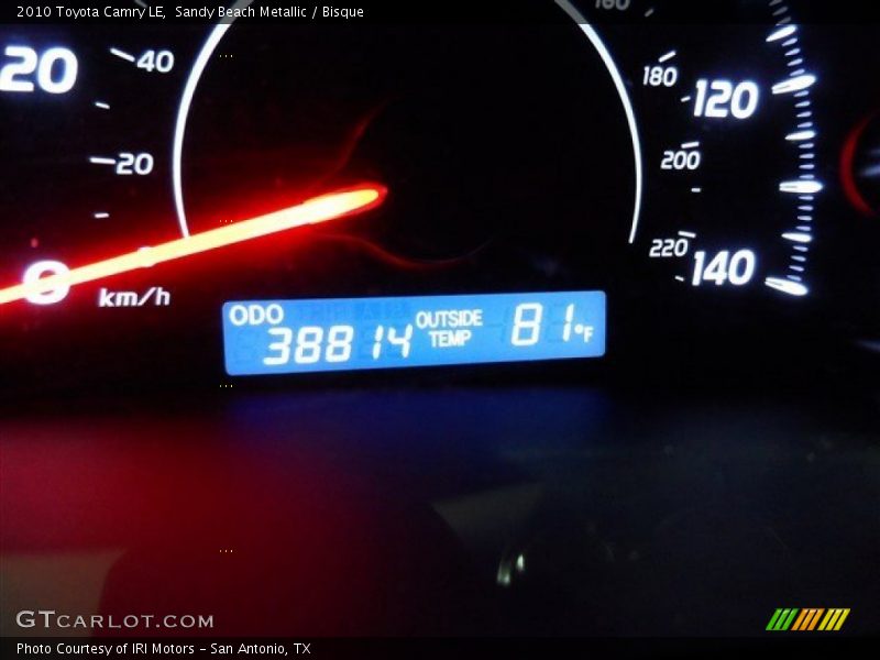 Sandy Beach Metallic / Bisque 2010 Toyota Camry LE