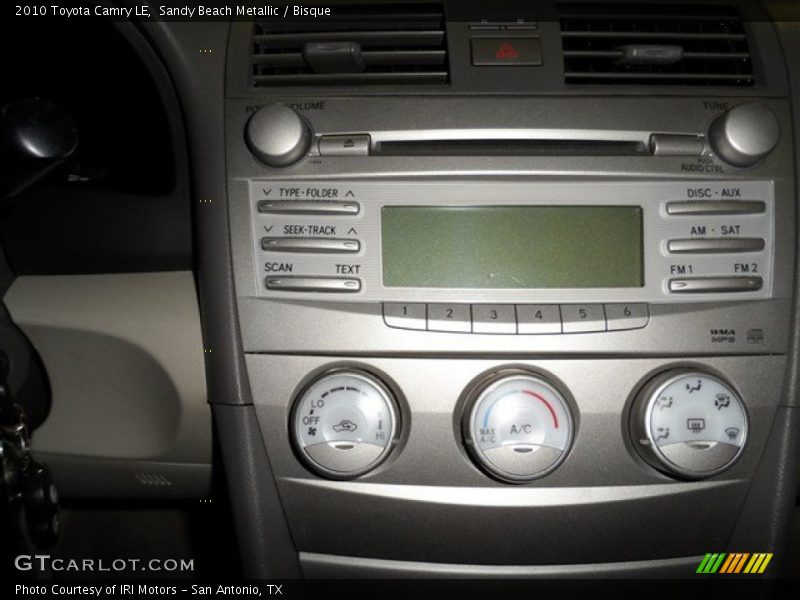 Sandy Beach Metallic / Bisque 2010 Toyota Camry LE