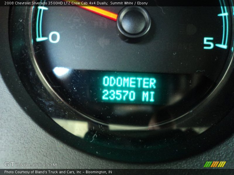 Summit White / Ebony 2008 Chevrolet Silverado 3500HD LTZ Crew Cab 4x4 Dually