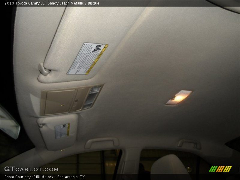 Sandy Beach Metallic / Bisque 2010 Toyota Camry LE
