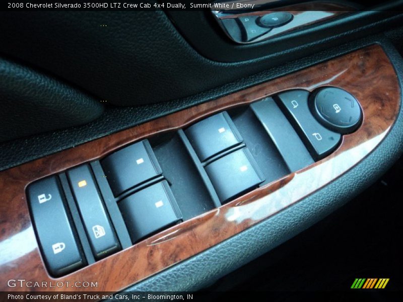 Summit White / Ebony 2008 Chevrolet Silverado 3500HD LTZ Crew Cab 4x4 Dually
