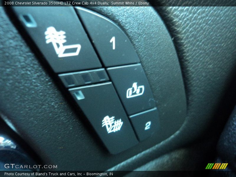 Summit White / Ebony 2008 Chevrolet Silverado 3500HD LTZ Crew Cab 4x4 Dually