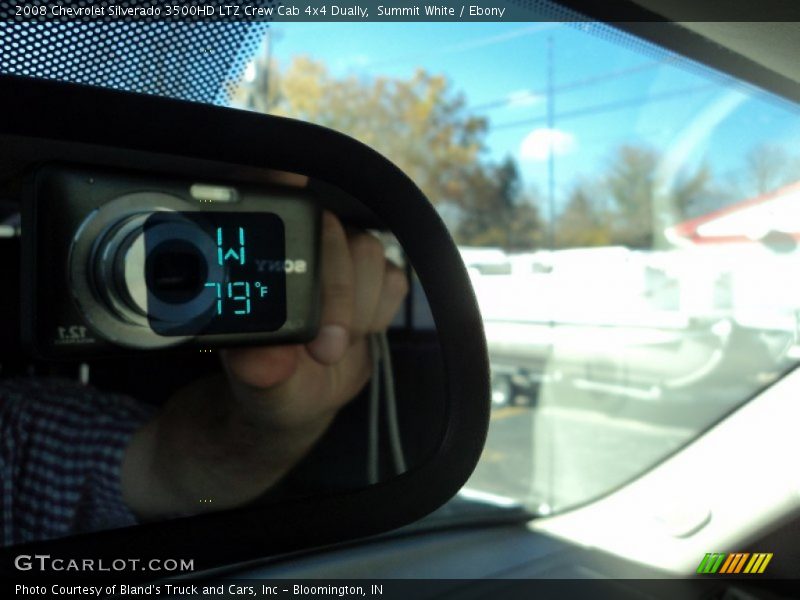 Summit White / Ebony 2008 Chevrolet Silverado 3500HD LTZ Crew Cab 4x4 Dually