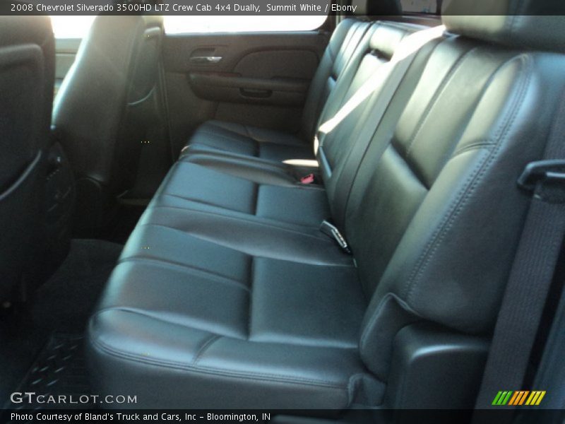 Summit White / Ebony 2008 Chevrolet Silverado 3500HD LTZ Crew Cab 4x4 Dually
