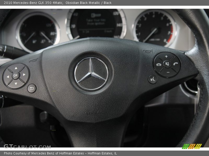 Obsidian Black Metallic / Black 2010 Mercedes-Benz GLK 350 4Matic