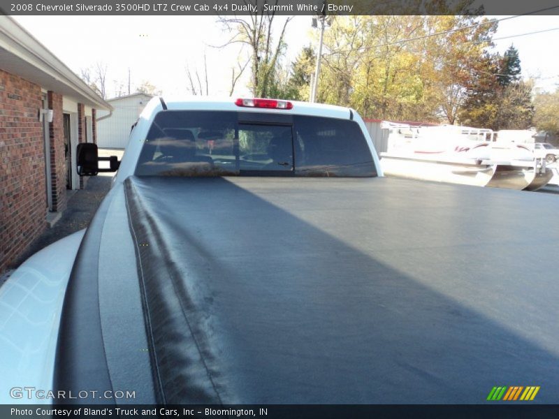 Summit White / Ebony 2008 Chevrolet Silverado 3500HD LTZ Crew Cab 4x4 Dually