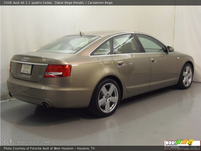 Dakar Beige Metallic / Cardamom Beige 2008 Audi A6 3.2 quattro Sedan