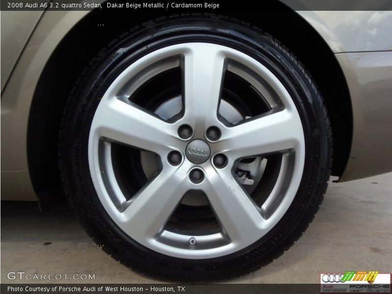 Dakar Beige Metallic / Cardamom Beige 2008 Audi A6 3.2 quattro Sedan
