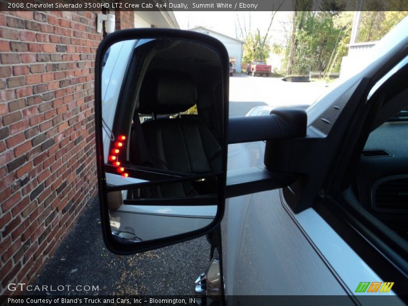 Summit White / Ebony 2008 Chevrolet Silverado 3500HD LTZ Crew Cab 4x4 Dually