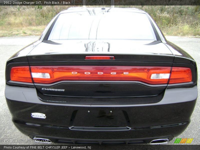 Pitch Black / Black 2012 Dodge Charger SXT