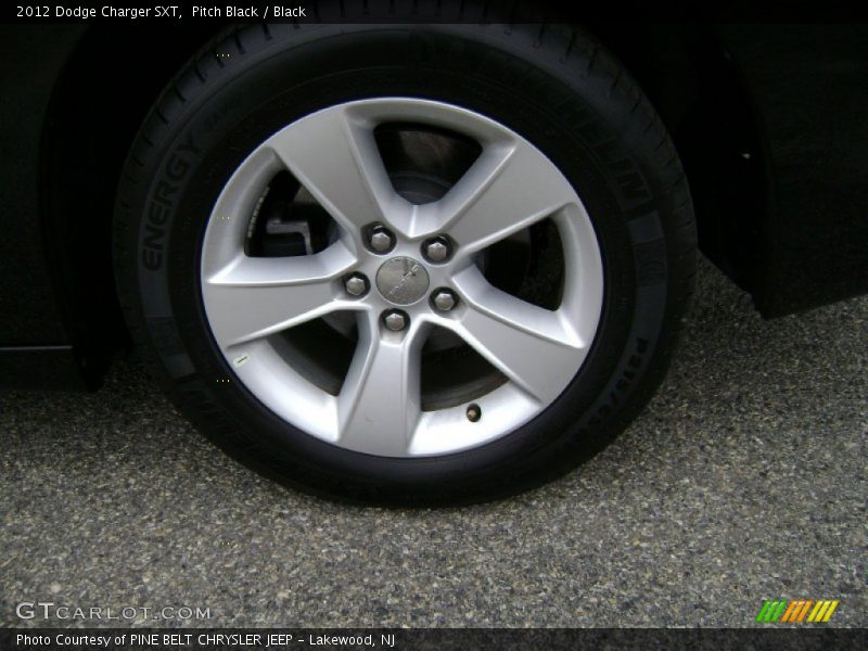 Pitch Black / Black 2012 Dodge Charger SXT