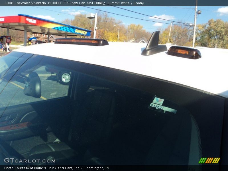 Summit White / Ebony 2008 Chevrolet Silverado 3500HD LTZ Crew Cab 4x4 Dually