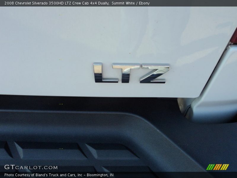 Summit White / Ebony 2008 Chevrolet Silverado 3500HD LTZ Crew Cab 4x4 Dually