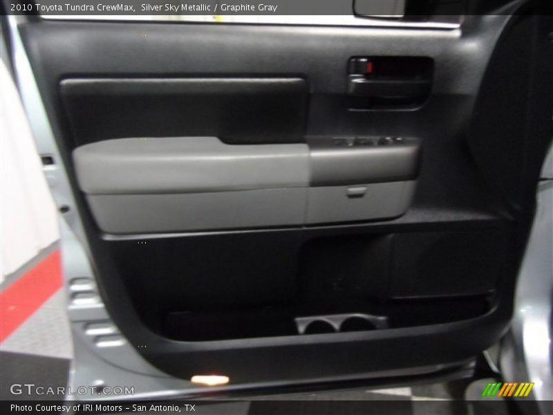 Silver Sky Metallic / Graphite Gray 2010 Toyota Tundra CrewMax
