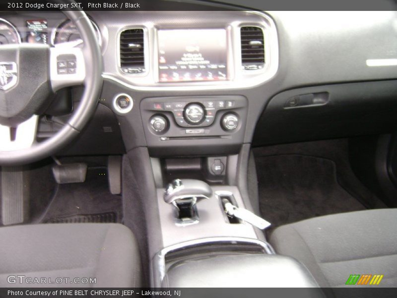 Pitch Black / Black 2012 Dodge Charger SXT