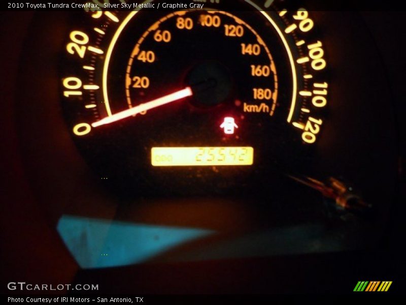Silver Sky Metallic / Graphite Gray 2010 Toyota Tundra CrewMax