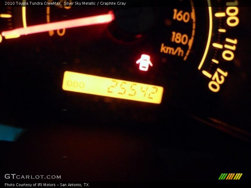 Silver Sky Metallic / Graphite Gray 2010 Toyota Tundra CrewMax