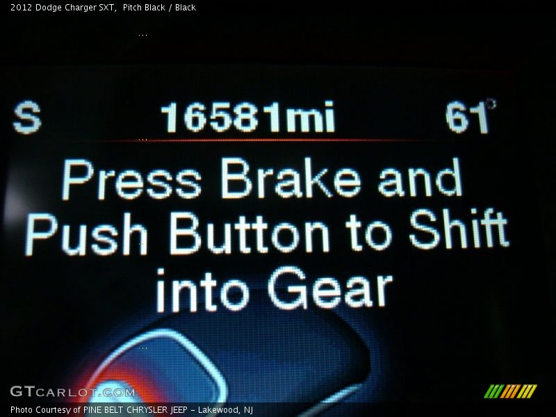 Pitch Black / Black 2012 Dodge Charger SXT