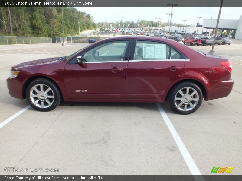 Merlot Metallic / Light Stone 2006 Lincoln Zephyr