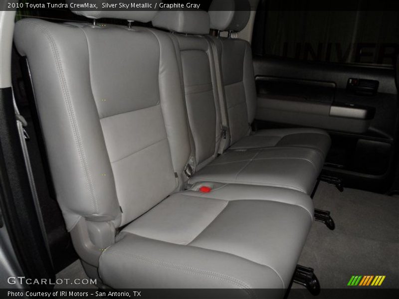 Silver Sky Metallic / Graphite Gray 2010 Toyota Tundra CrewMax